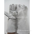 Natural Cow Split Welding Work Gloves (DLW610)